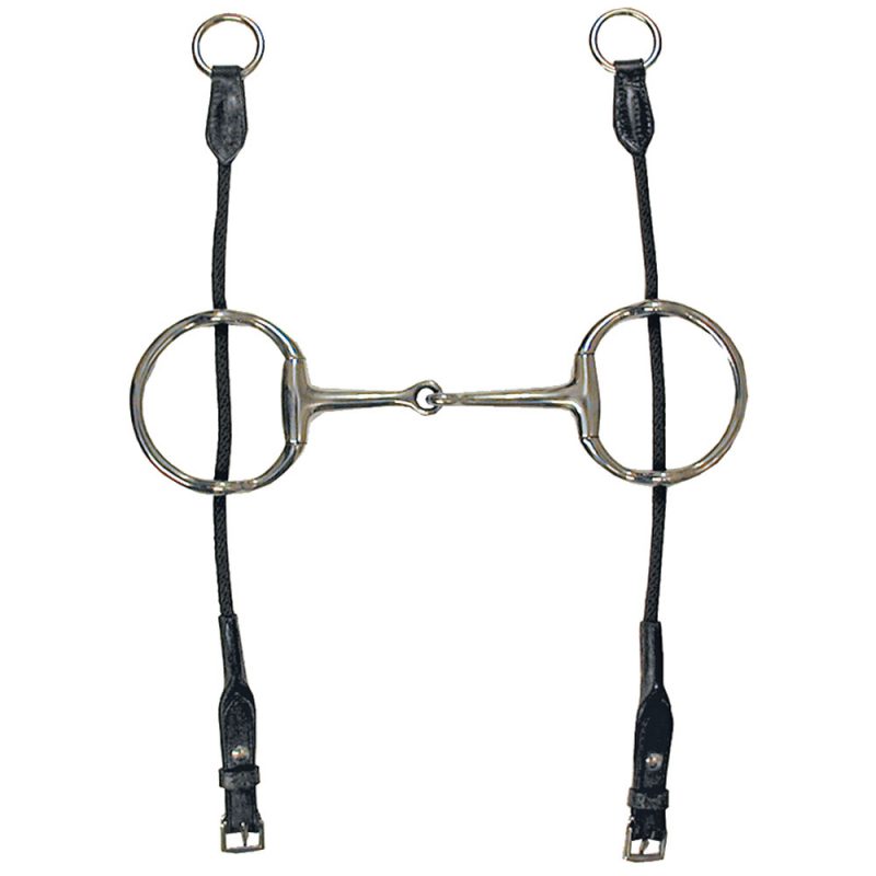 Horse Bit Contact Eggbutt Rope Gag
